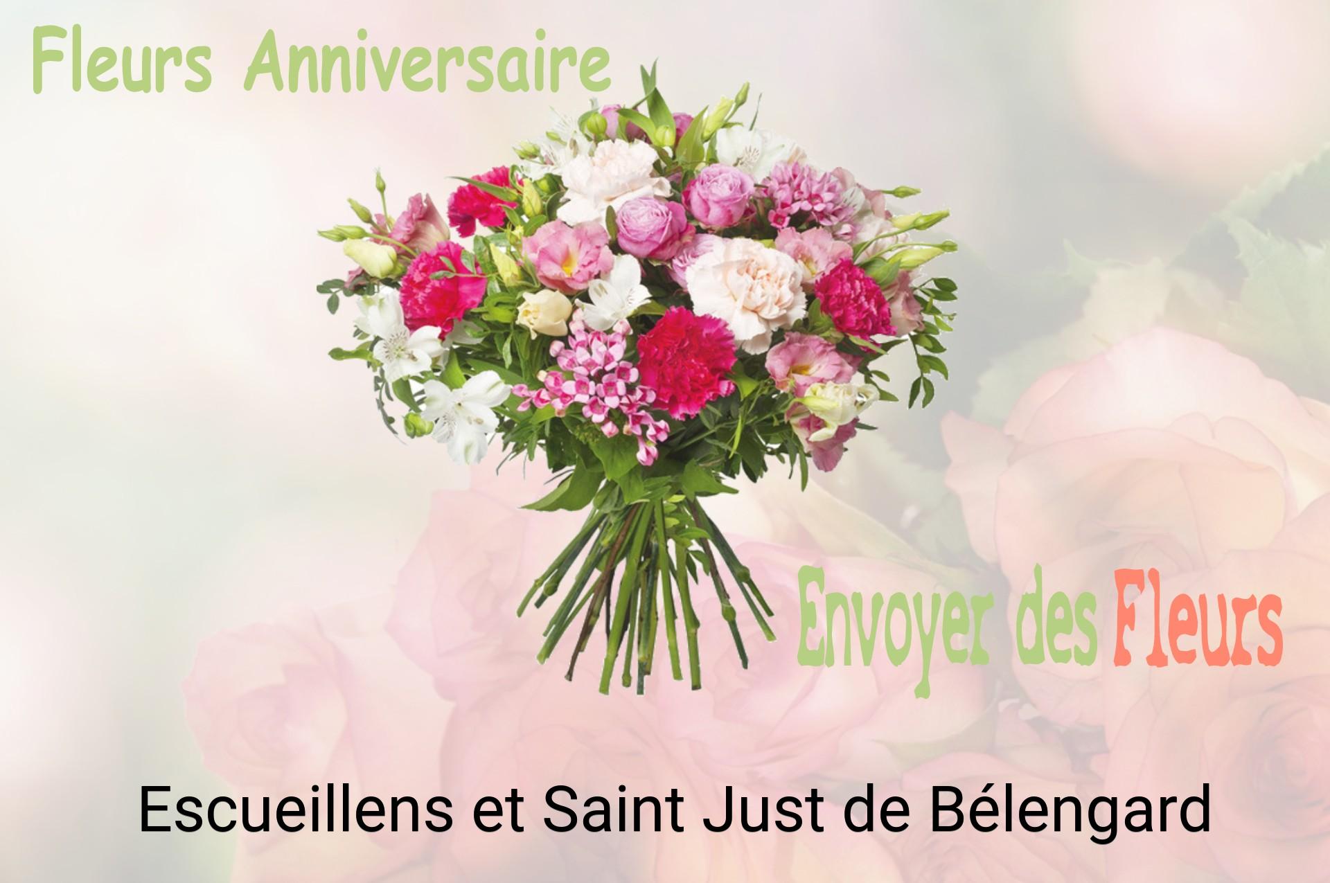 Bouquet de fleurs d’anniversaire livré à Escueillens-et-Saint-Just-de-Bélengard