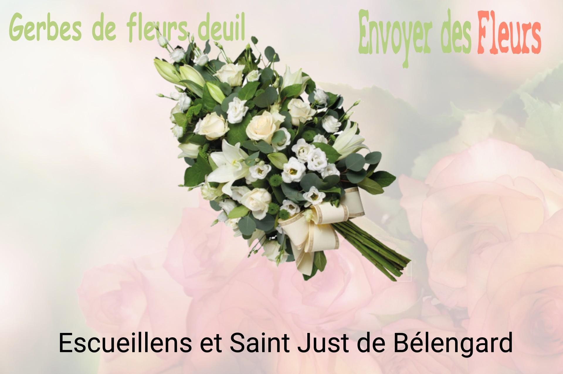 Gerbe de fleurs de deuil livrée à Escueillens-et-Saint-Just-de-Bélengard