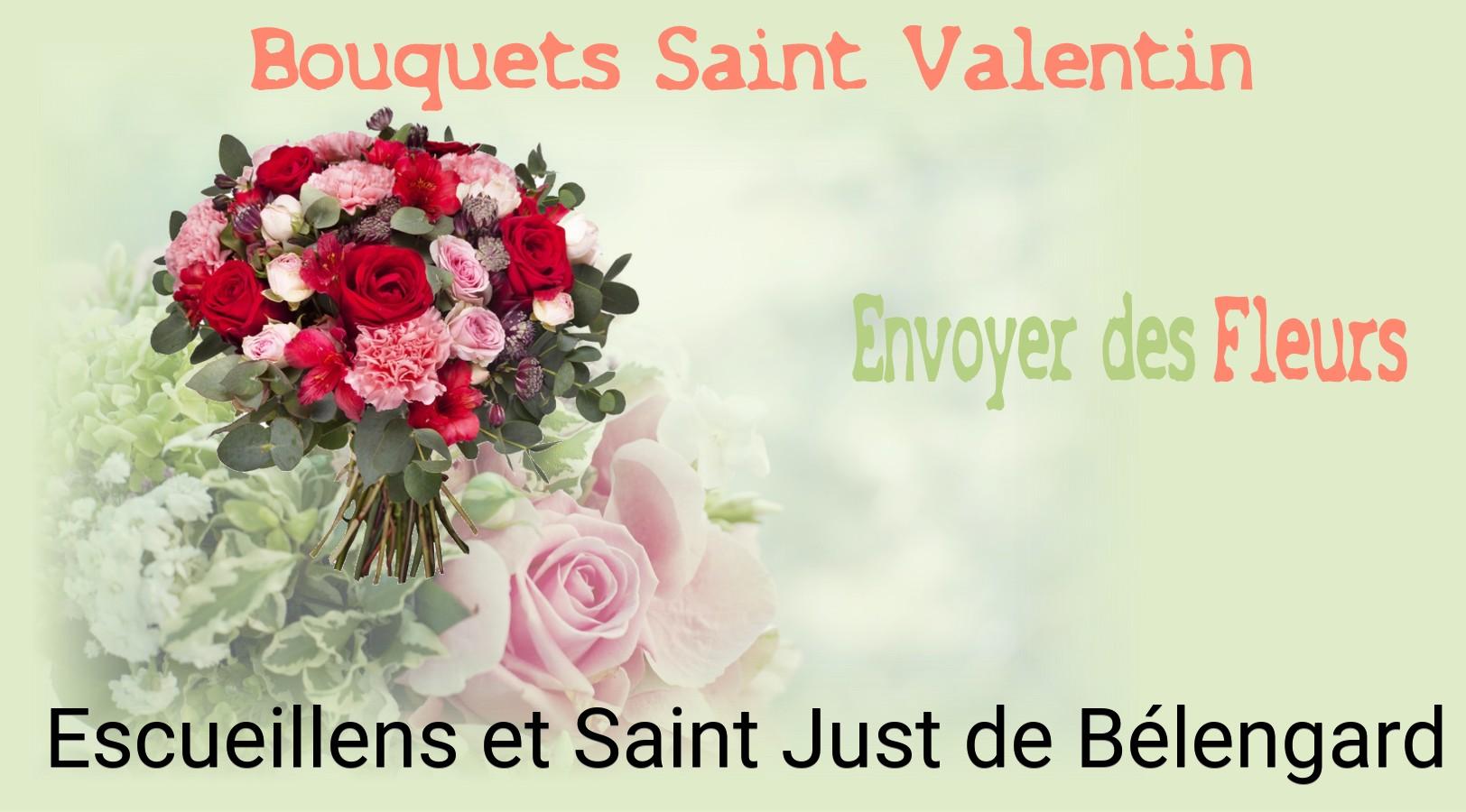 Roses de Saint-Valentin livrées à Escueillens-et-Saint-Just-de-Bélengard